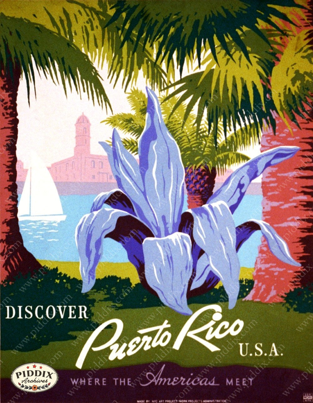 Pdxc7259 -- Vintage Travel Posters Poster