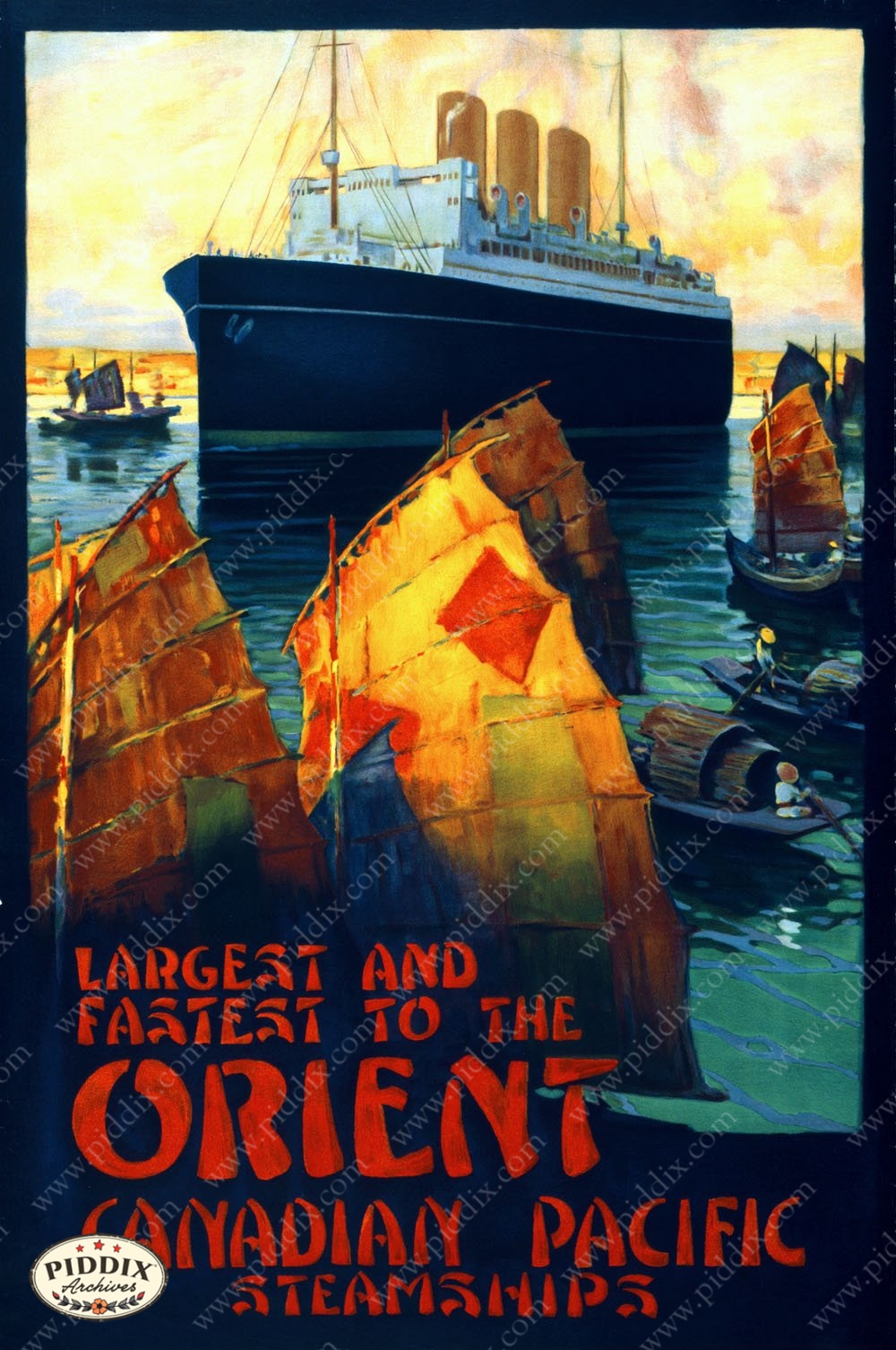 Pdxc7342 -- Vintage Travel Posters Poster