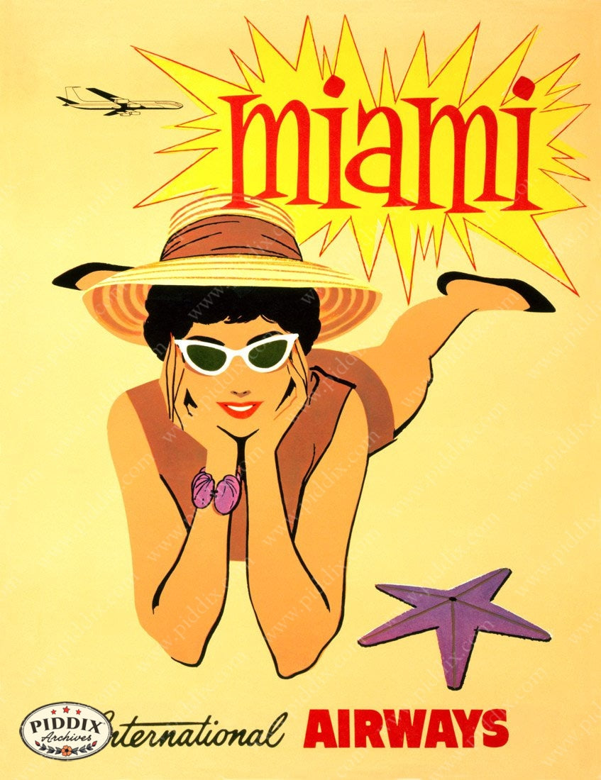 Pdxc7432B -- Vintage Travel Posters Poster