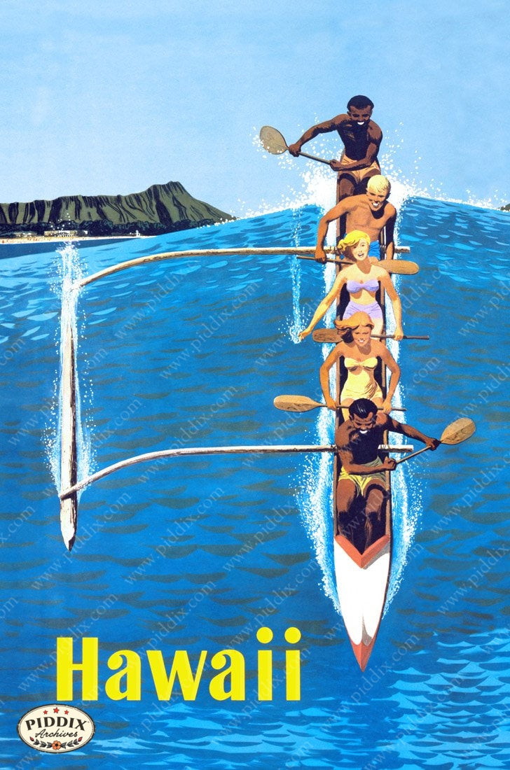 Pdxc7434B -- Vintage Travel Posters Poster