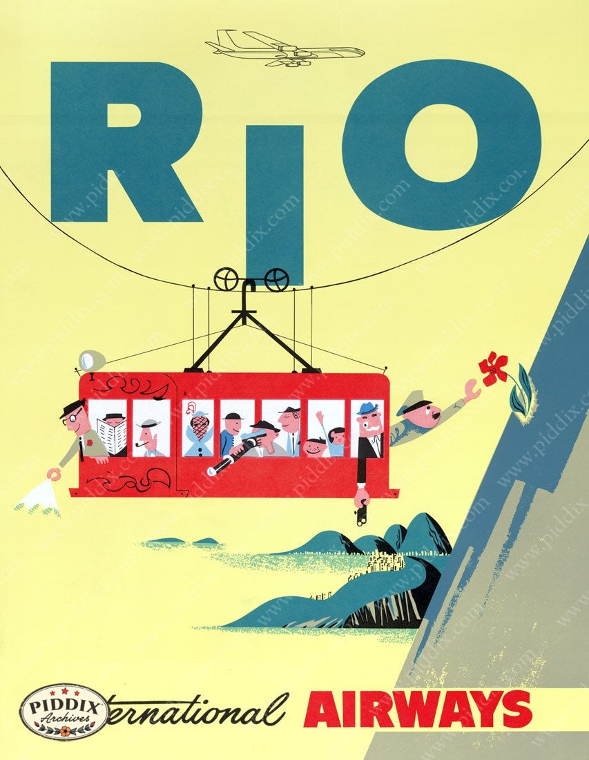 Pdxc7499B -- Vintage Travel Posters Poster