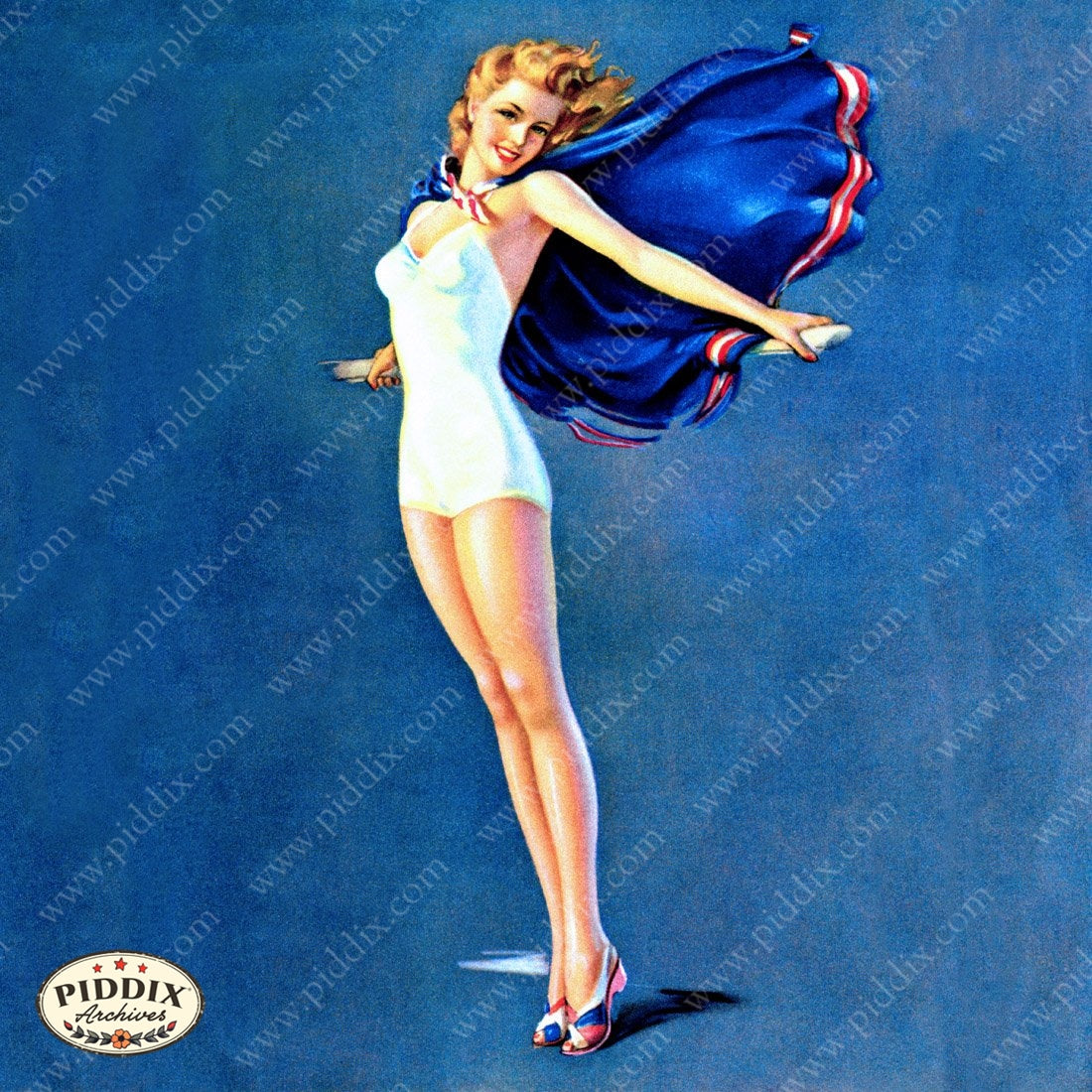 Pdxc7750 -- Pin-Ups Color Illustration