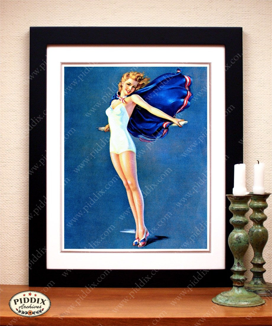 Pdxc7750 -- Pin-Ups Color Illustration