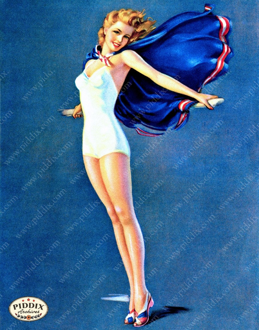 Pdxc7750 -- Pin-Ups Color Illustration