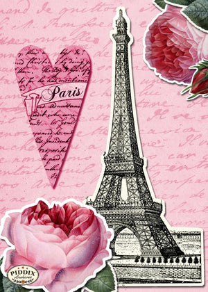 Pdxc7900 -- City Of Love Original Collage