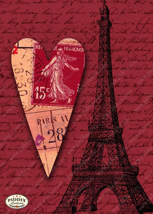 Pdxc7902 -- City Of Love Original Collage