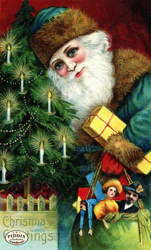 Pdxc7922 -- Santa Claus Color Illustration