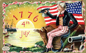 Pdxc7933 -- Fourth Of July Postcard