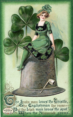 Pdxc7956 -- St. Patricks Day Postcard