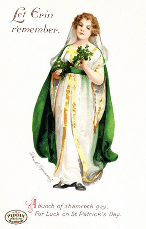 Pdxc7958 -- St. Patricks Day Postcard