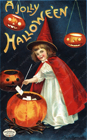 Pdxc7961 -- Halloween Postcard