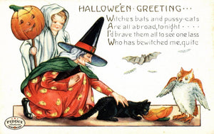 Pdxc7963 -- Halloween Postcard