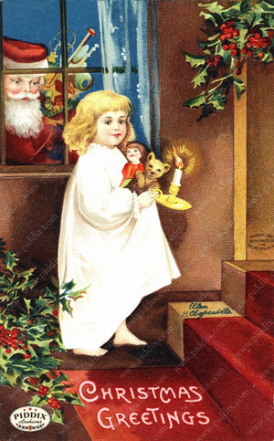 Pdxc7984 -- Santa Claus Color Illustration