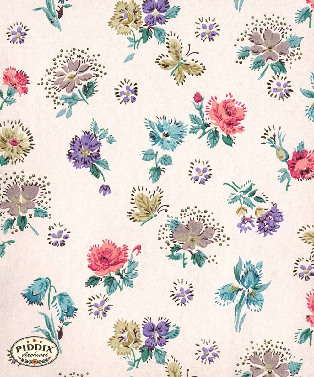 Pdxc8010 -- Mid-Century Patterns Color Illustration