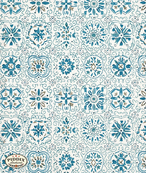 Pdxc8015 -- Mid-Century Patterns Color Illustration