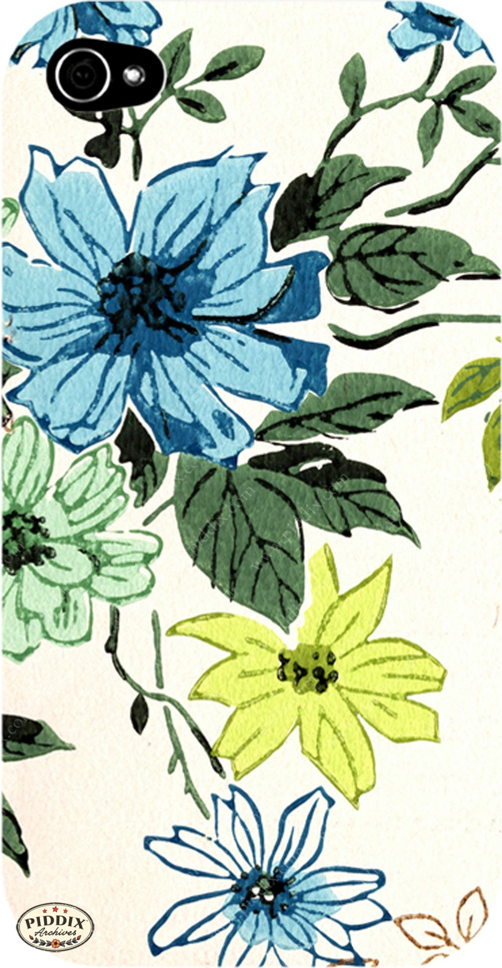Pdxc8022 -- Mid-Century Patterns Color Illustration