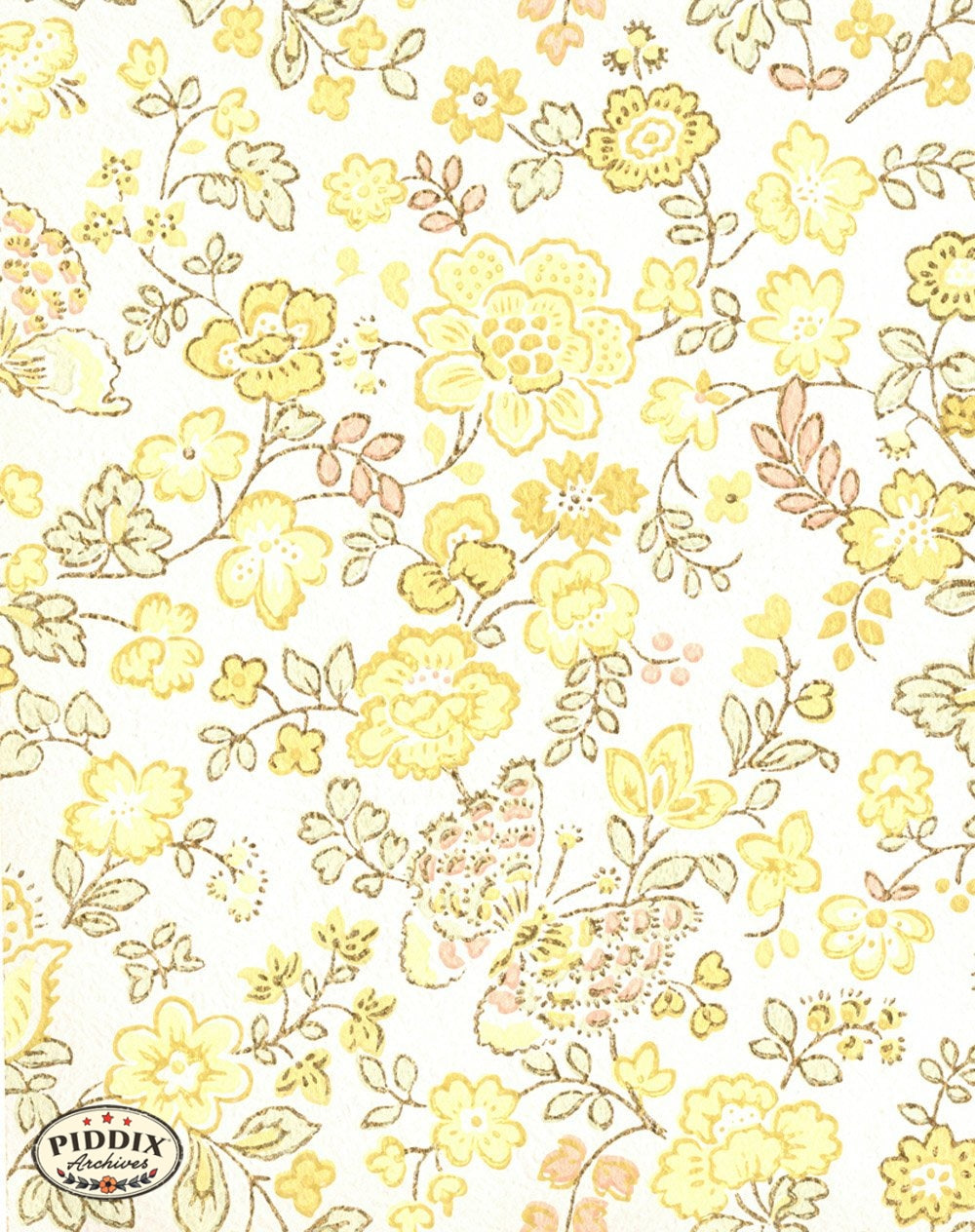 Pdxc8025 -- Mid-Century Patterns Color Illustration