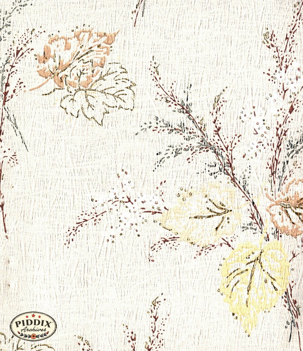 Pdxc8036 -- Mid-Century Patterns Color Illustration