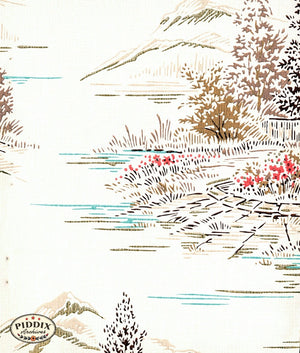 Pdxc8042 -- Mid-Century Patterns Color Illustration