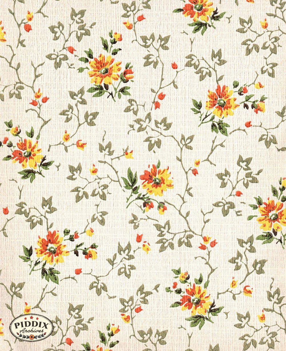 Pdxc8050 -- Mid-Century Patterns Color Illustration