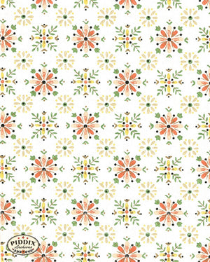 Pdxc8052 -- Mid-Century Patterns Color Illustration