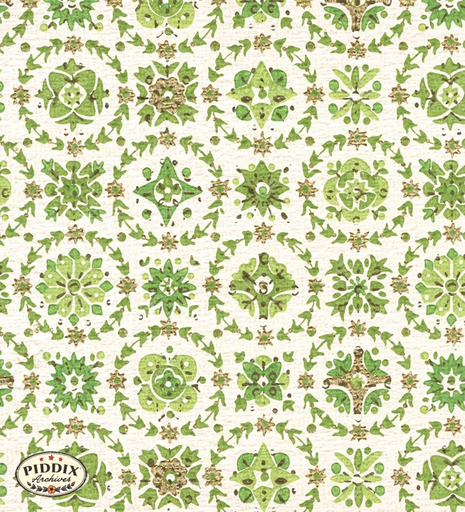 Pdxc8063 -- Mid-Century Patterns Color Illustration