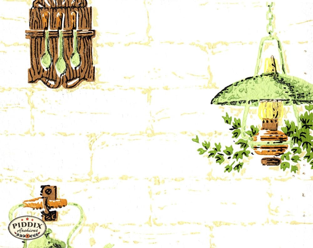 Pdxc8071 -- Mid-Century Patterns Color Illustration