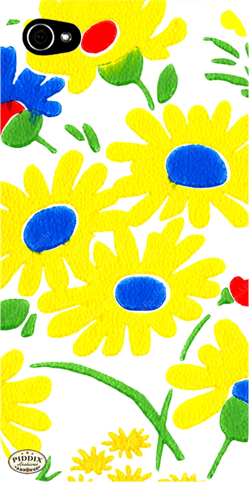 Pdxc8081 -- Mid-Century Patterns Color Illustration