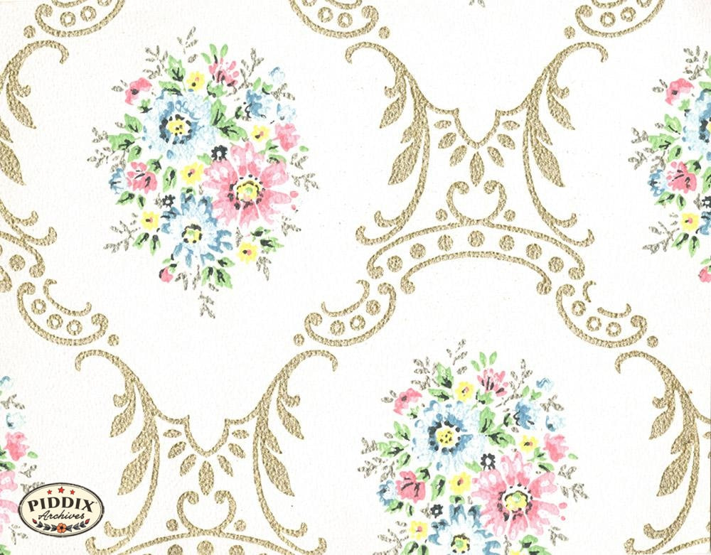 Pdxc8084 -- Mid-Century Patterns Color Illustration