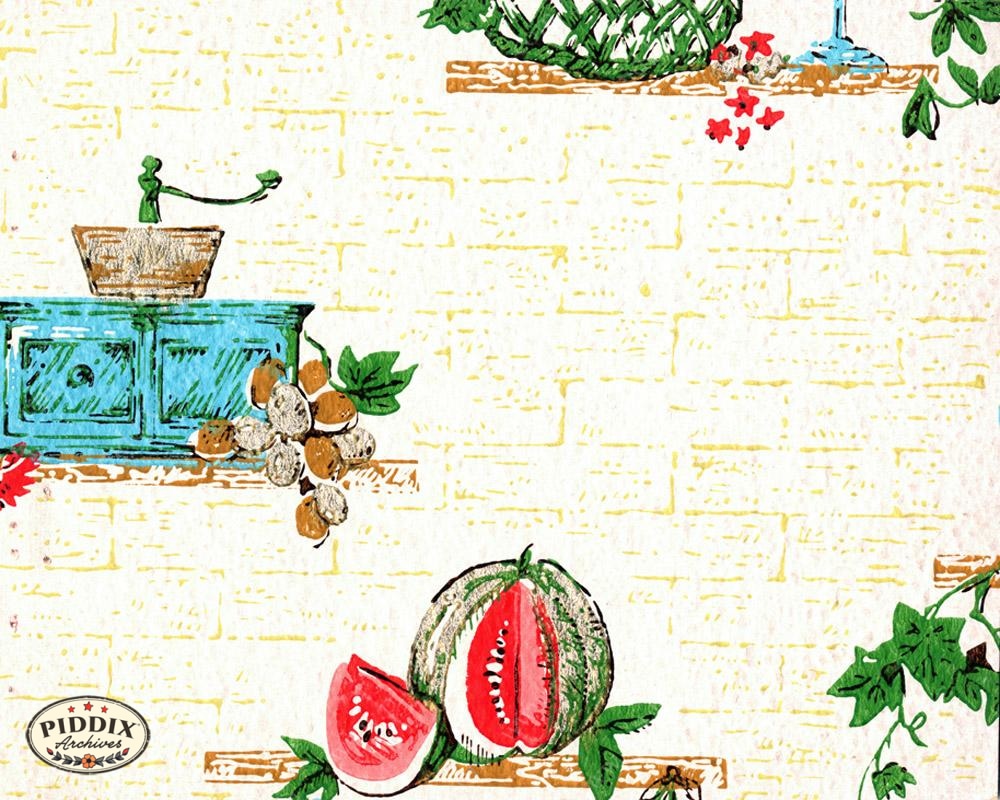 Pdxc8091 -- Mid-Century Patterns Color Illustration