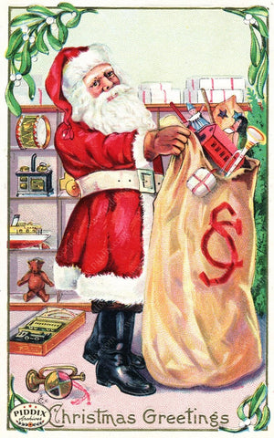 Pdxc8101 -- Santa Claus Color Illustration