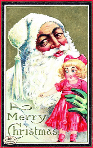 Pdxc8104 -- Santa Claus Color Illustration
