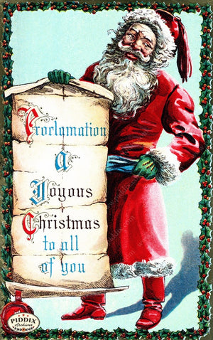 Pdxc8113 -- Santa Claus Color Illustration