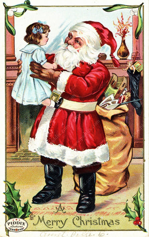 Pdxc8115 -- Santa Claus Color Illustration