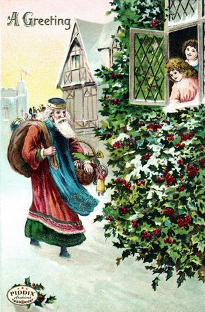 Pdxc8116 -- Santa Claus Color Illustration