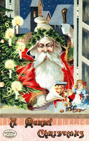 Pdxc8119 -- Santa Claus Color Illustration