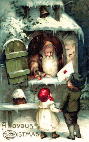 Pdxc8120 -- Santa Claus Color Illustration