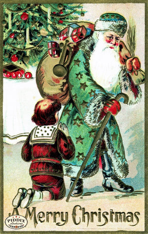 Pdxc8121 -- Santa Claus Color Illustration
