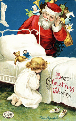 Pdxc8122 -- Santa Claus Color Illustration