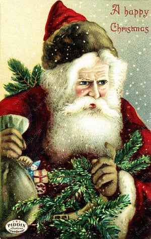 Pdxc8124 -- Santa Claus Color Illustration
