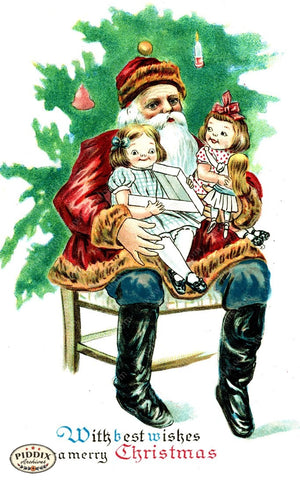 Pdxc8128 -- Santa Claus Color Illustration