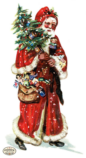 Pdxc8131 -- Santa Claus Color Illustration