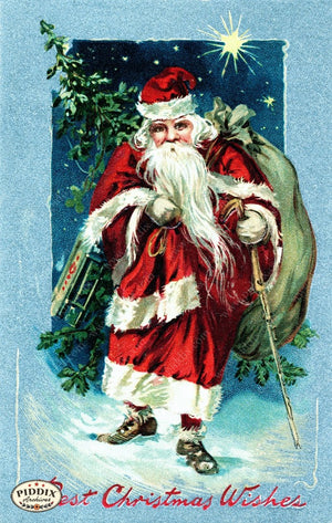 Pdxc8139 -- Santa Claus Color Illustration