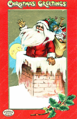Pdxc8142 -- Santa Claus Color Illustration
