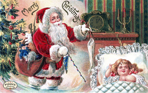 Pdxc8166 -- Santa Claus Color Illustration