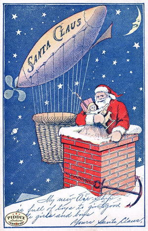 Pdxc8177 -- Santa Claus Color Illustration