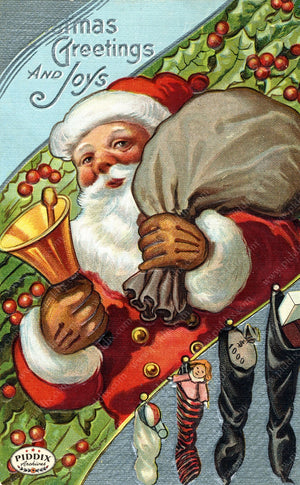 Pdxc8186 -- Santa Claus Color Illustration