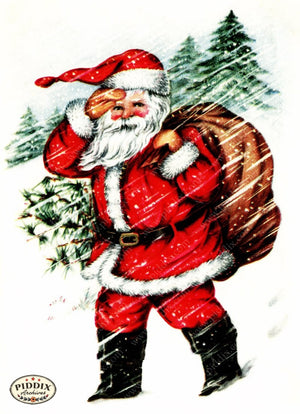 Pdxc8215B -- Santa Claus Color Illustration
