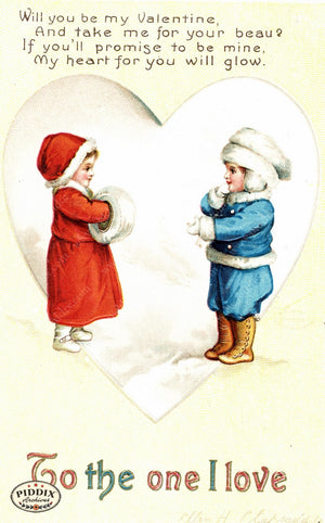 Pdxc8219 -- Valentines Day Postcard