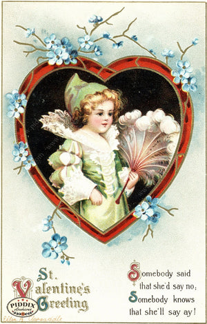 Pdxc8240 -- Valentines Day Postcard